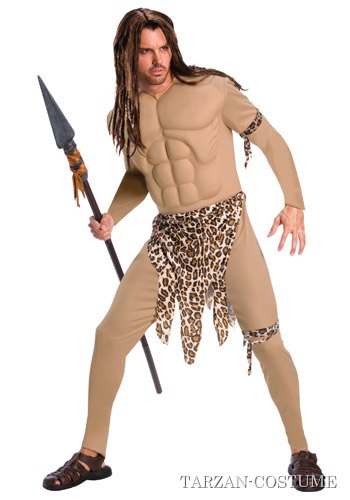 Mens Tarzan Costume - Click Image to Close