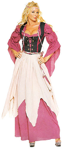 Ladies Renaissance Pirate Costume - Click Image to Close
