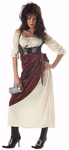 Women's Tavern Wench Costume - Click Image to Close