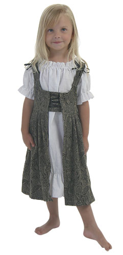 Toddler Girls Renaissance Faire Costume - Click Image to Close