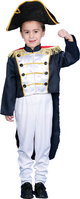 Colonial General Child Costume - Click Image to Close