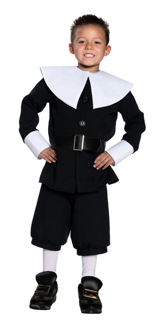 Pilgrim Boy Child Costume - Click Image to Close