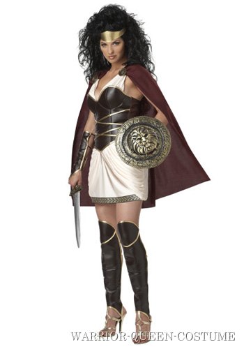 Sexy Warrior Queen Costume - Click Image to Close