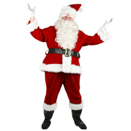 Super Deluxe Santa Suit Costume