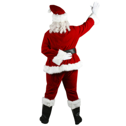 Super Deluxe Santa Suit Costume - Click Image to Close