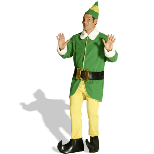 Green Elf Costume - Click Image to Close