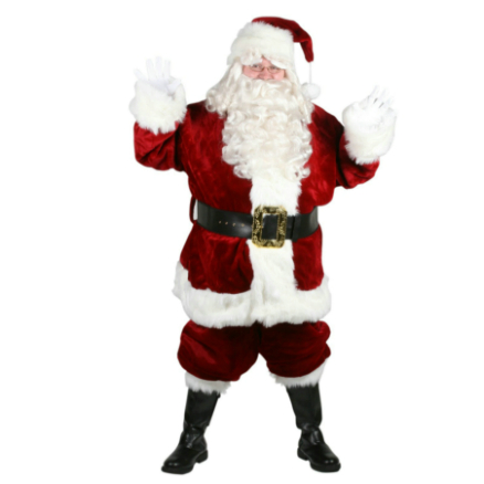 Majestic Santa Suit (Size 58-62) Costume