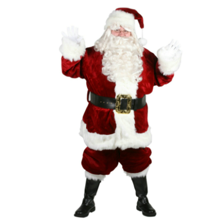 Majestic Santa Suit (Size 58-62) Costume - Click Image to Close