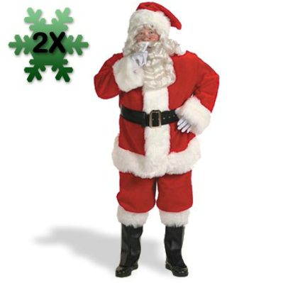 Professional Santa Suit (58-62) Costume - Click Image to Close