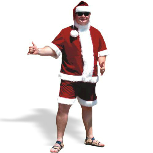 Sunny Claus Adult Costume - Click Image to Close