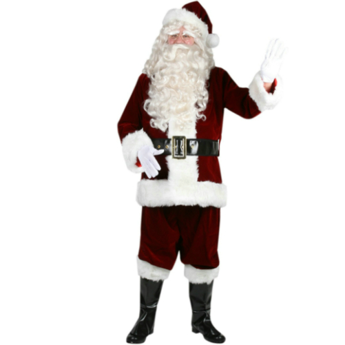 Ultra Velvet Santa Suit Costume