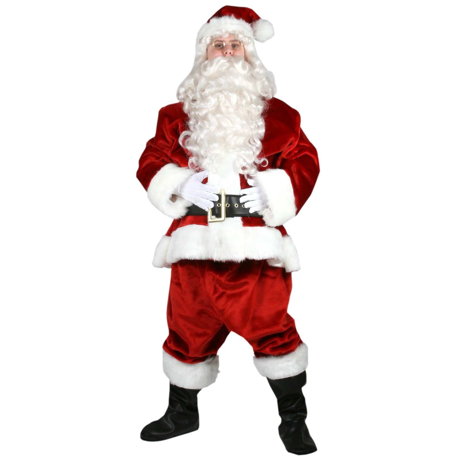 Imperial Santa Suit (Crimson) XL Costume - Click Image to Close