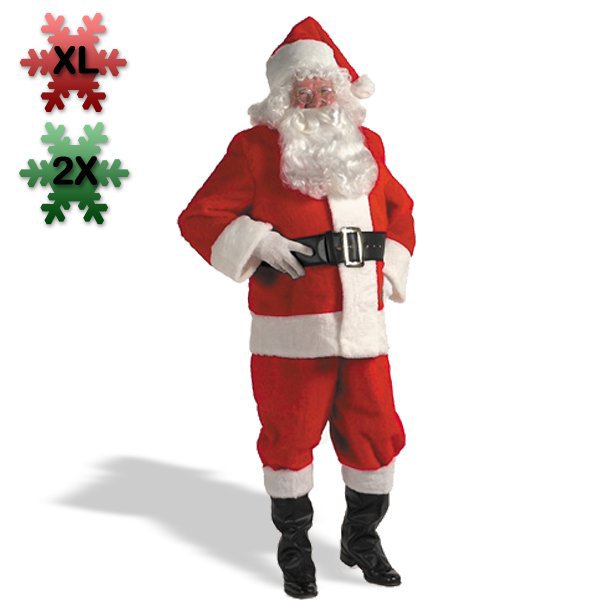 Kris Kringle Suit Plus Costume