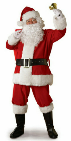 Legacy Santa Suit Adult XL Costume - Click Image to Close