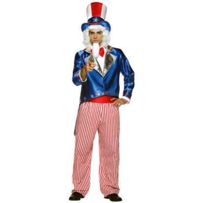 Uncle Sam Adult Costume - Click Image to Close