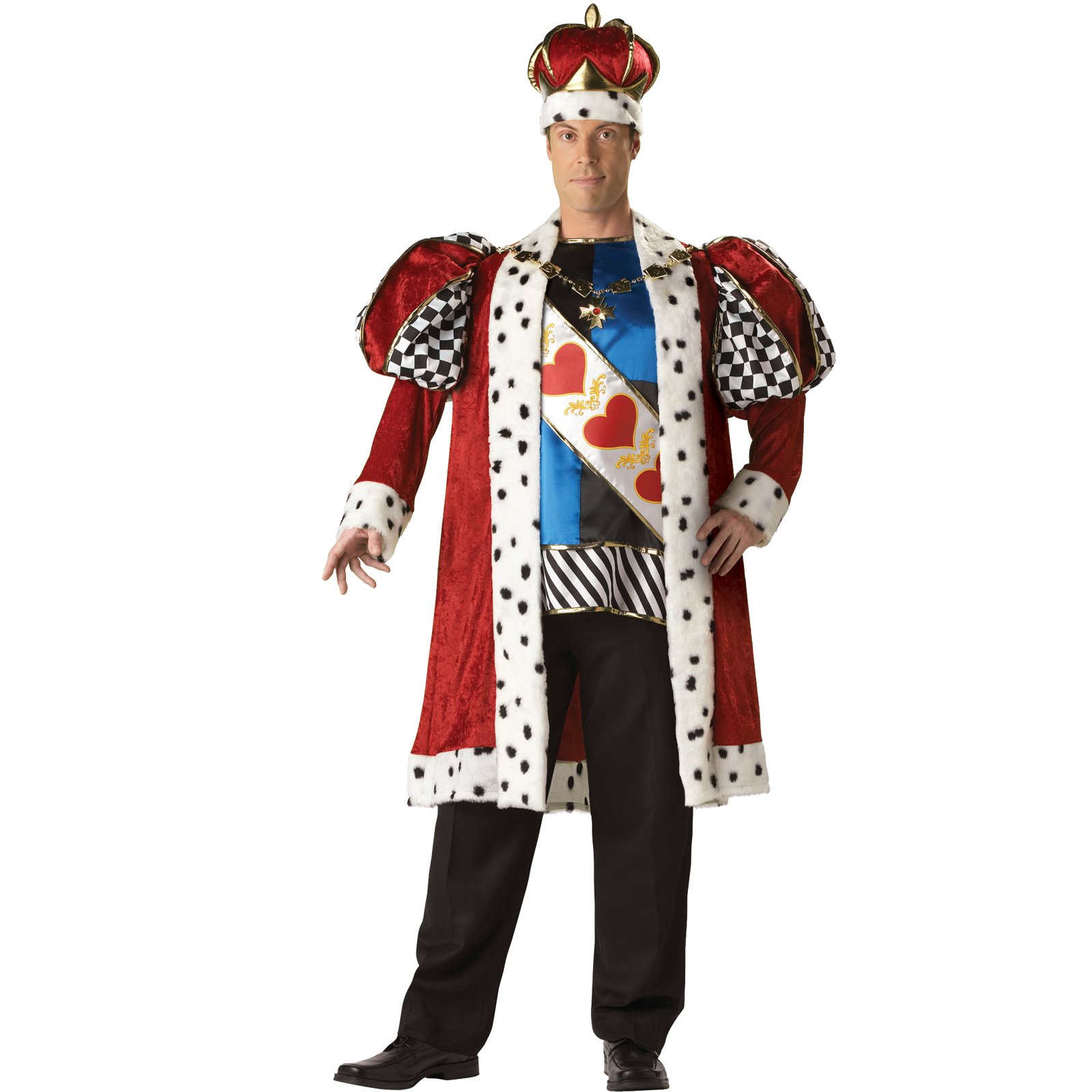 King of Hearts Elite Collection Adult Plus Costume