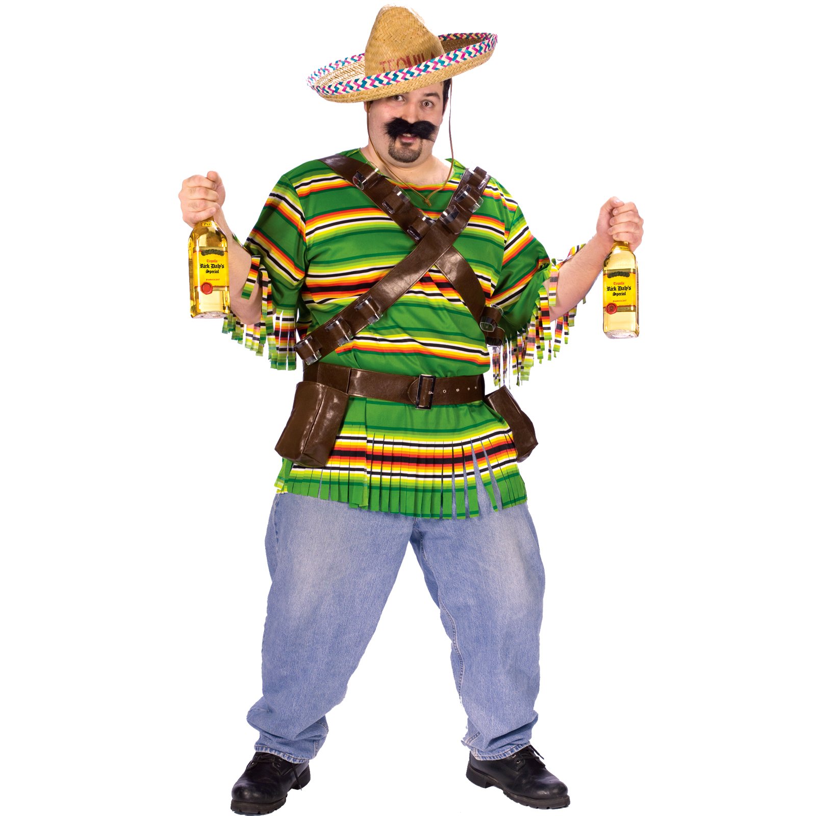 Tequila Pop N' Dude Adult Plus Costume - Click Image to Close