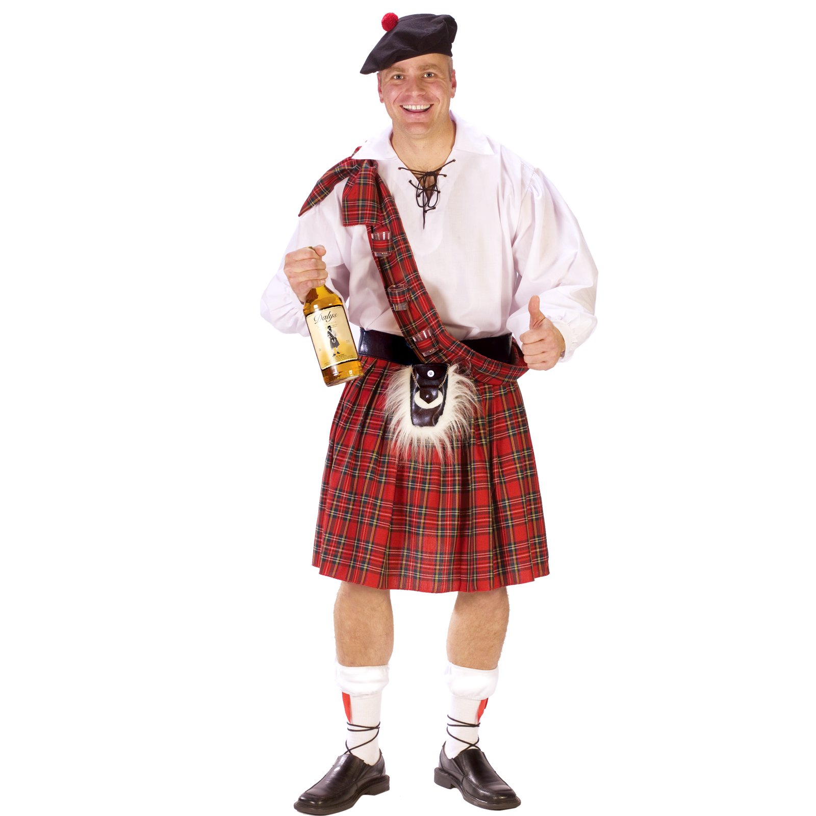 Big Shot Scot Adult Costume - Click Image to Close