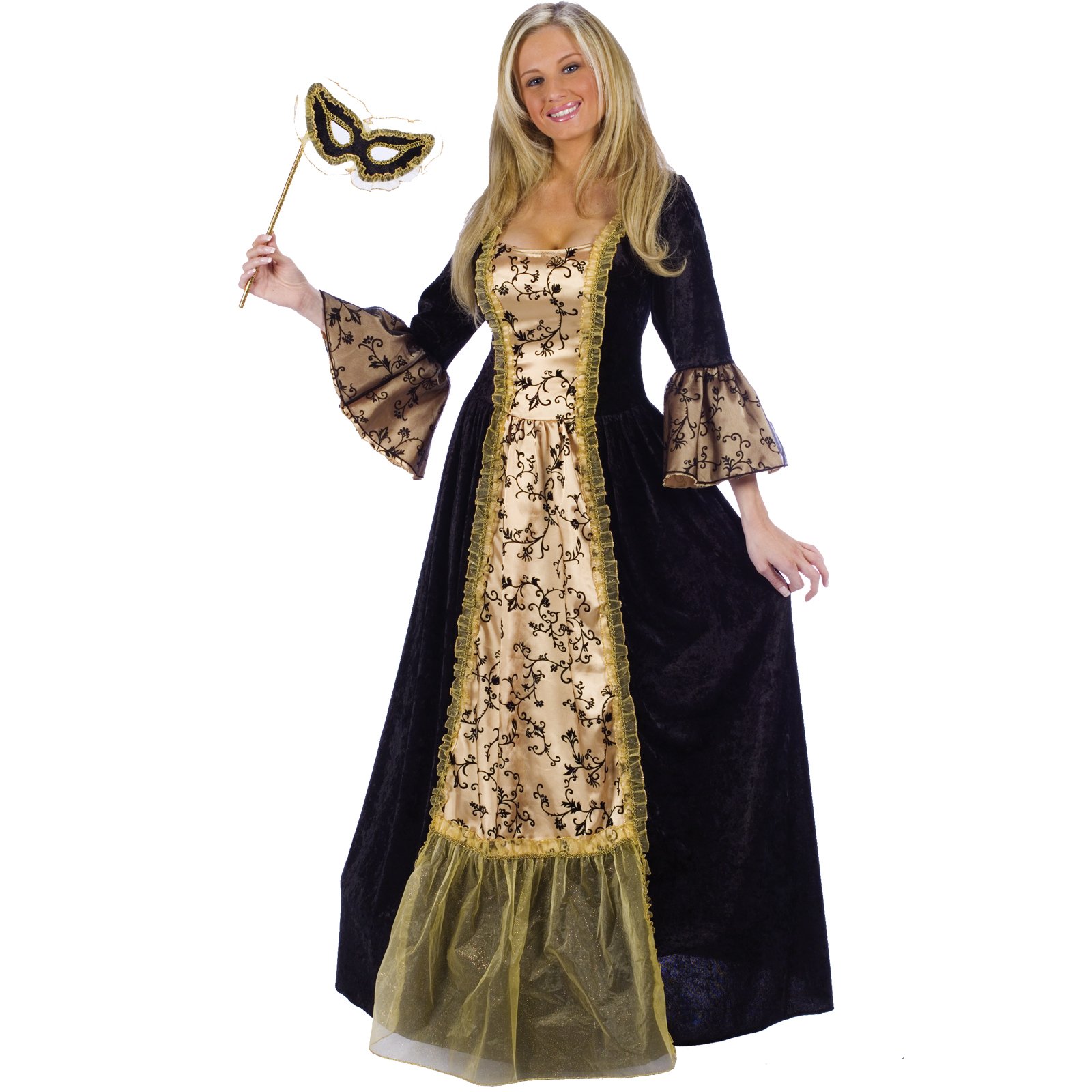 Masquerade Queen Adult Costume - Click Image to Close