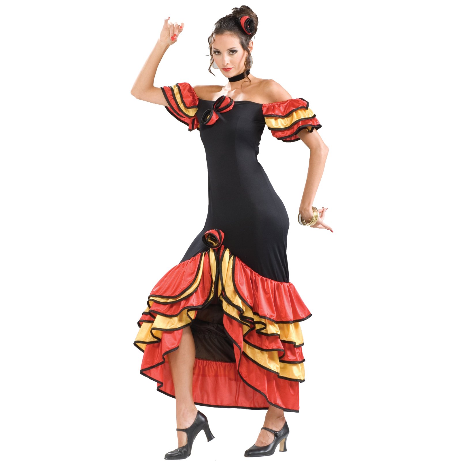 Spanish Lady Adult Costume - Click Image to Close