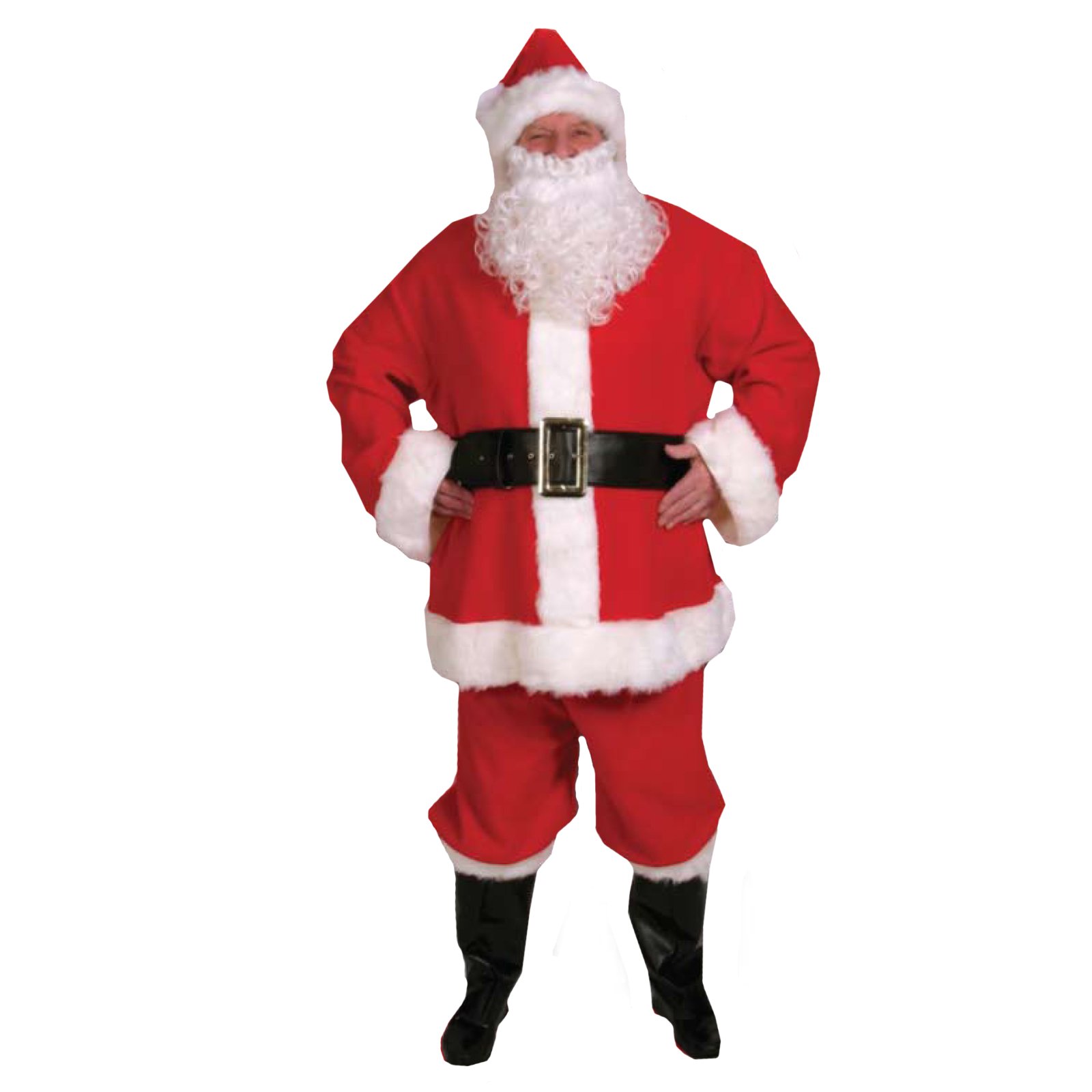 Economy Santa Suit - Adult - Click Image to Close