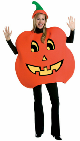 Pumpkin Adult Costume - Click Image to Close