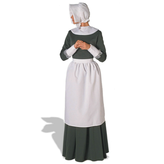 Pilgrim Set, Lady Costume - Click Image to Close