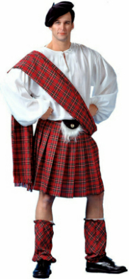 Highlander Adult Costume - Click Image to Close