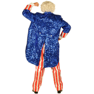 Uncle Sam Sequin Large Deluxe Adult Costume