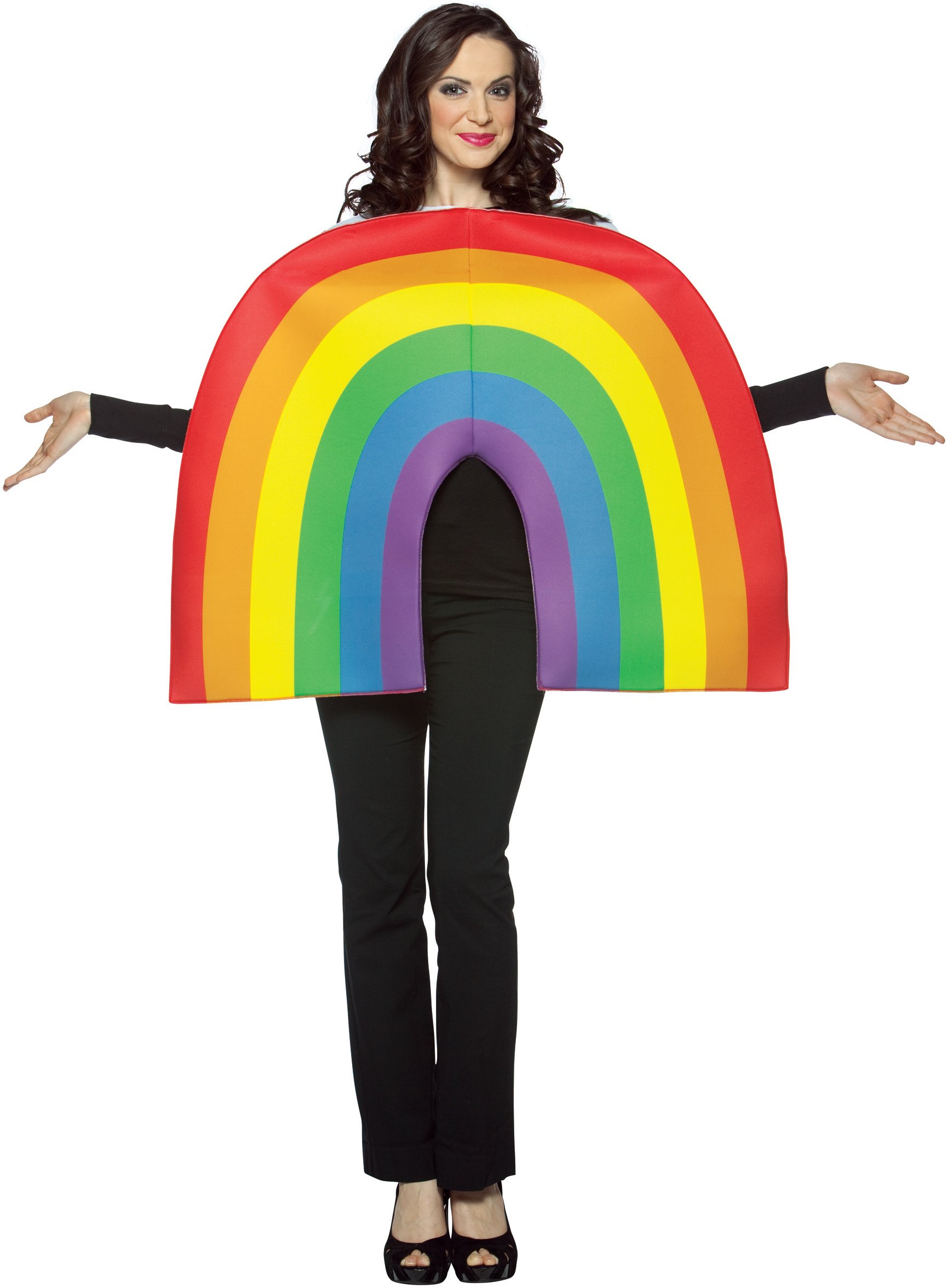 Rainbow Adult Costume - Click Image to Close