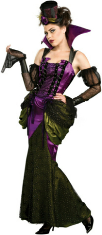 Victorian Vampiress Adult Costume - Click Image to Close
