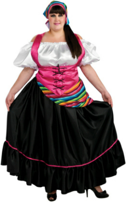 Senorita Plus Adult Costume