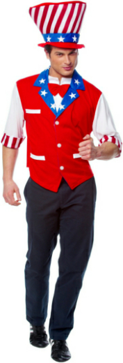 Uncle Sam Adult Costume - Click Image to Close