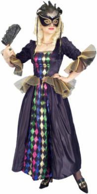 Karnivale Queen Adult Costume