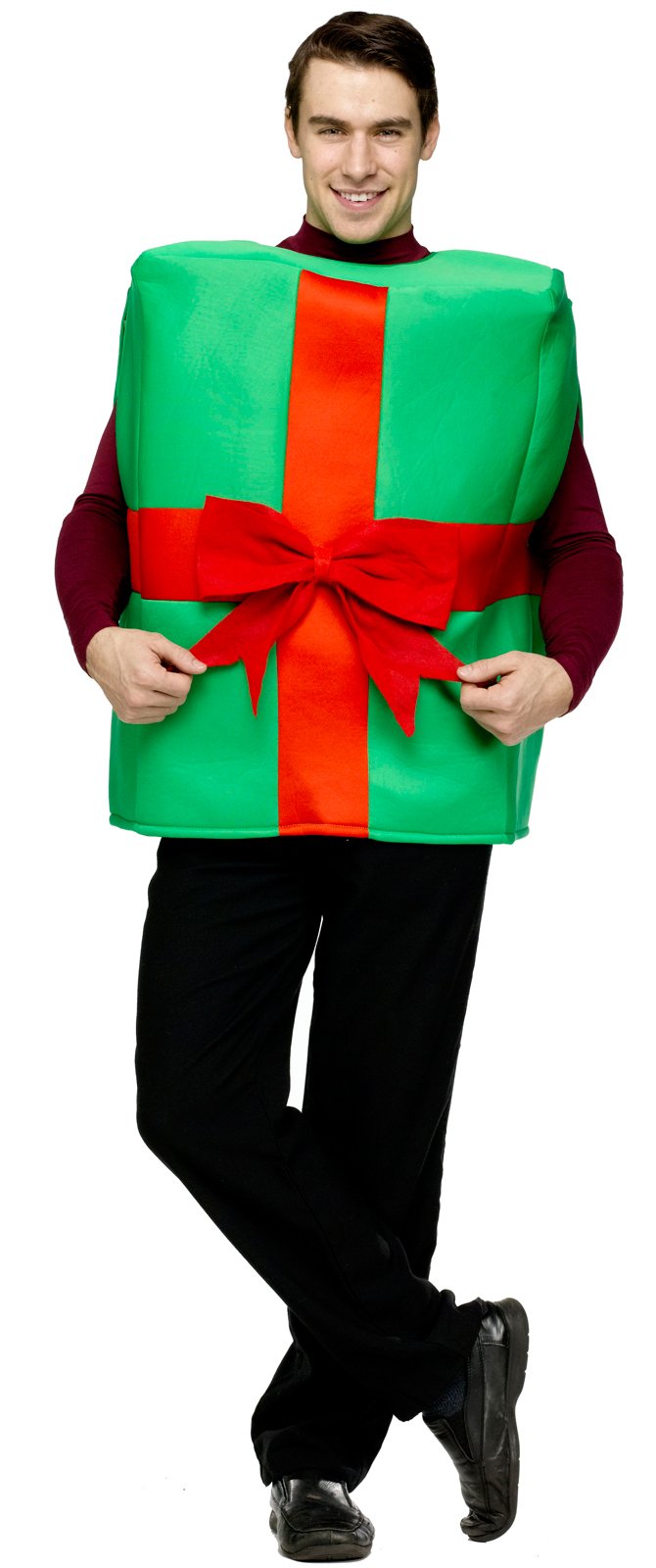 Gift Box Adult Costume - Click Image to Close