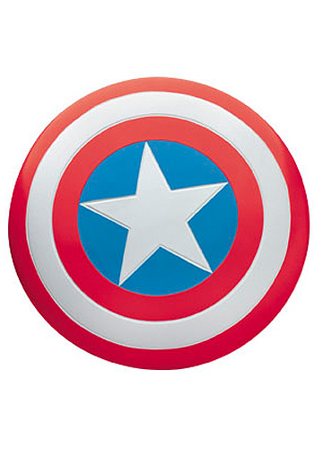 Adult Captain America Shield - Click Image to Close