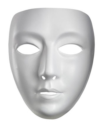 Blank Female Mask