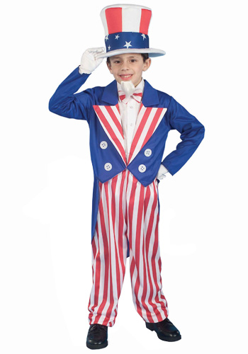 Child Uncle Sam Costume - Click Image to Close