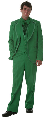 Men's Green Tuxedo - Click Image to Close