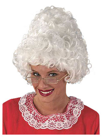 Mrs Claus Wig