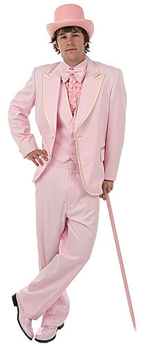 Men's Pink Tuxedo - Click Image to Close