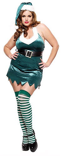 Plus Size Sexy Elf Costume