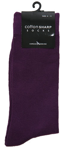 Men's Purple Socks