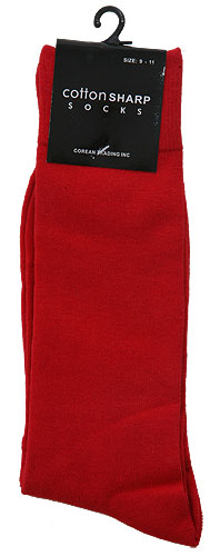 Men's Red Socks