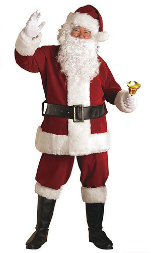 Plus Size Regal Santa Suit - Click Image to Close