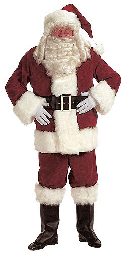 Adult Santa Claus Costume - Click Image to Close