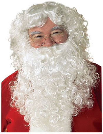 Santa Wig and Beard - Click Image to Close