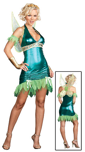 Sexy Green Fairy Costume - Click Image to Close