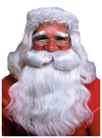 Straight Santa Wig and Beard