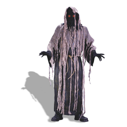 Gauze Zombie with Flashing Eyes Adult Costume - Click Image to Close